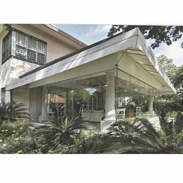 Cerramientos acristalados sin perfiles verticales pera terrazas y porches